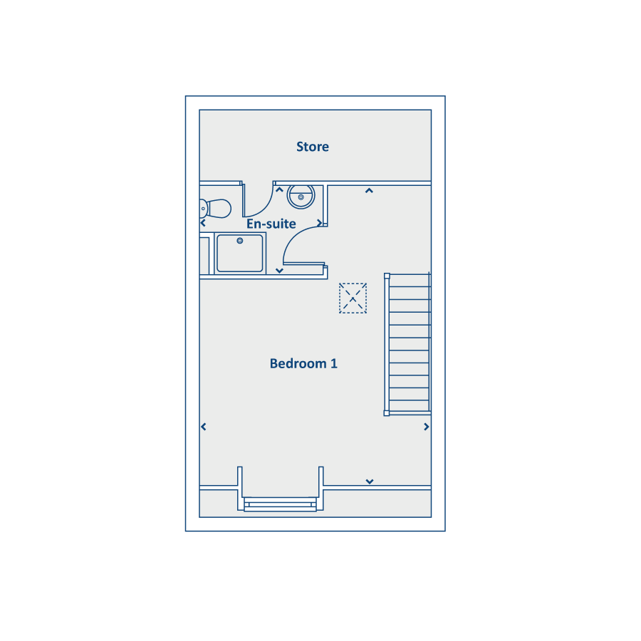 Second Floor Floorplan