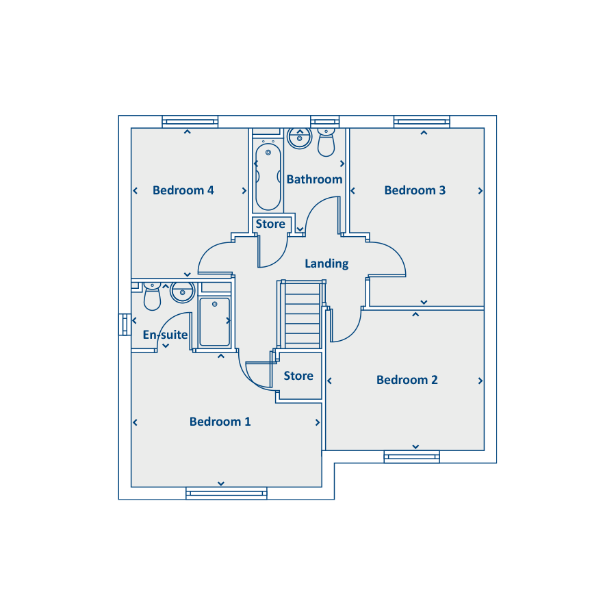 First Floor Floorplan