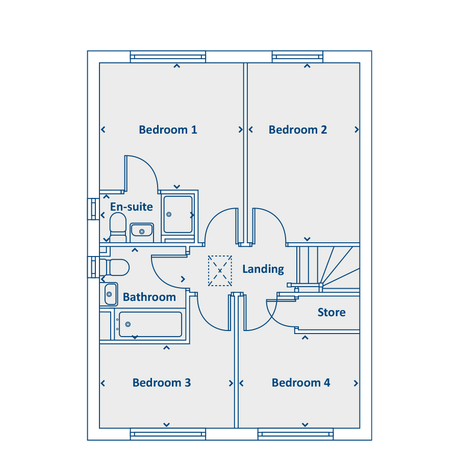 First Floor Floorplan
