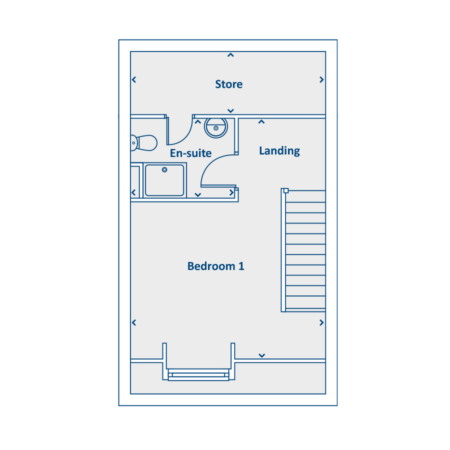 Second Floor Floorplan