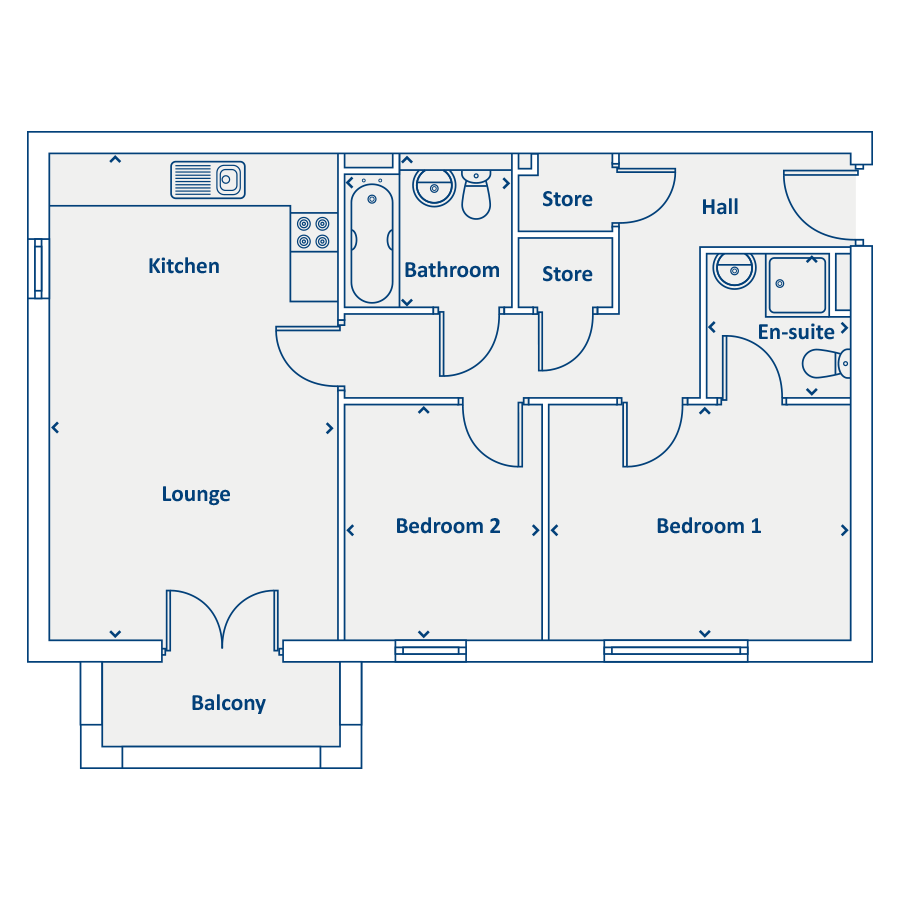 Apartment Layout Floorplan