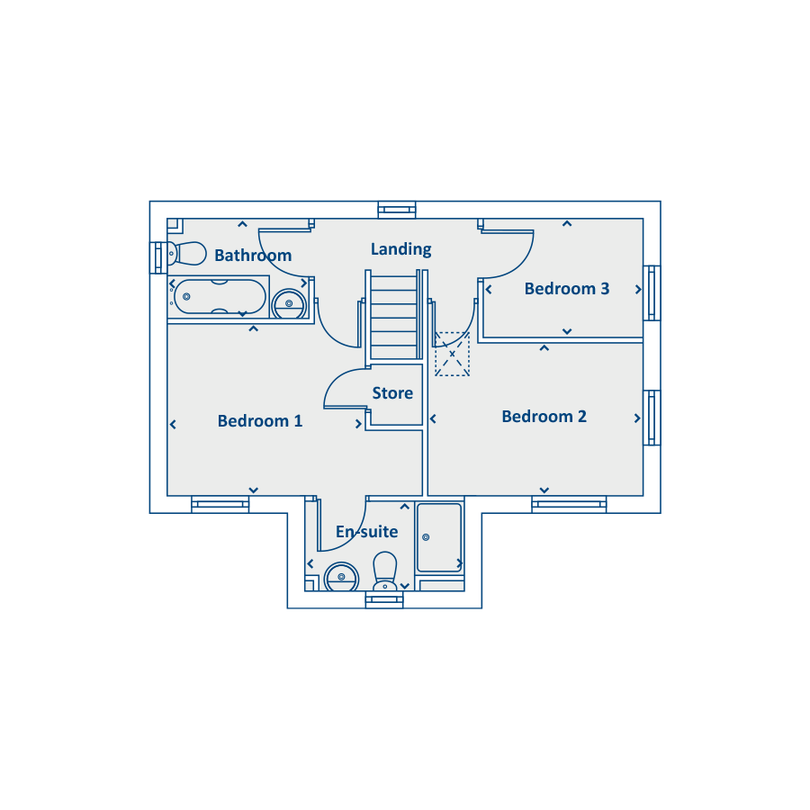 First Floor Floorplan