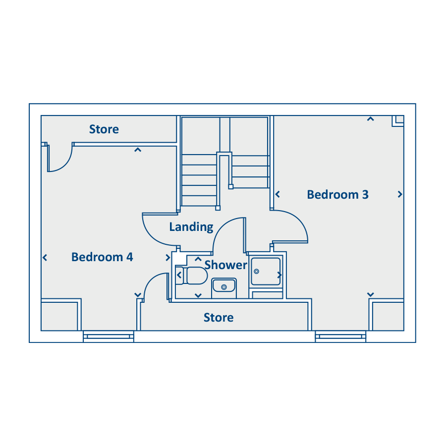 Second Floor Floorplan