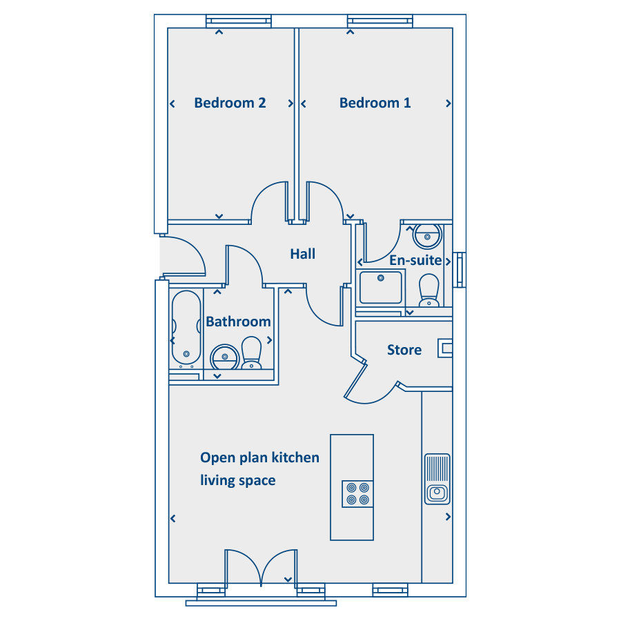 Apartment Layout Floorplan