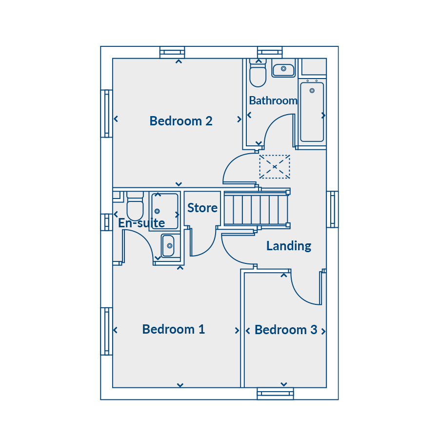 First Floor Floorplan