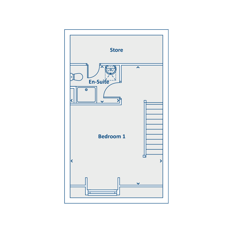 Second Floor Floorplan