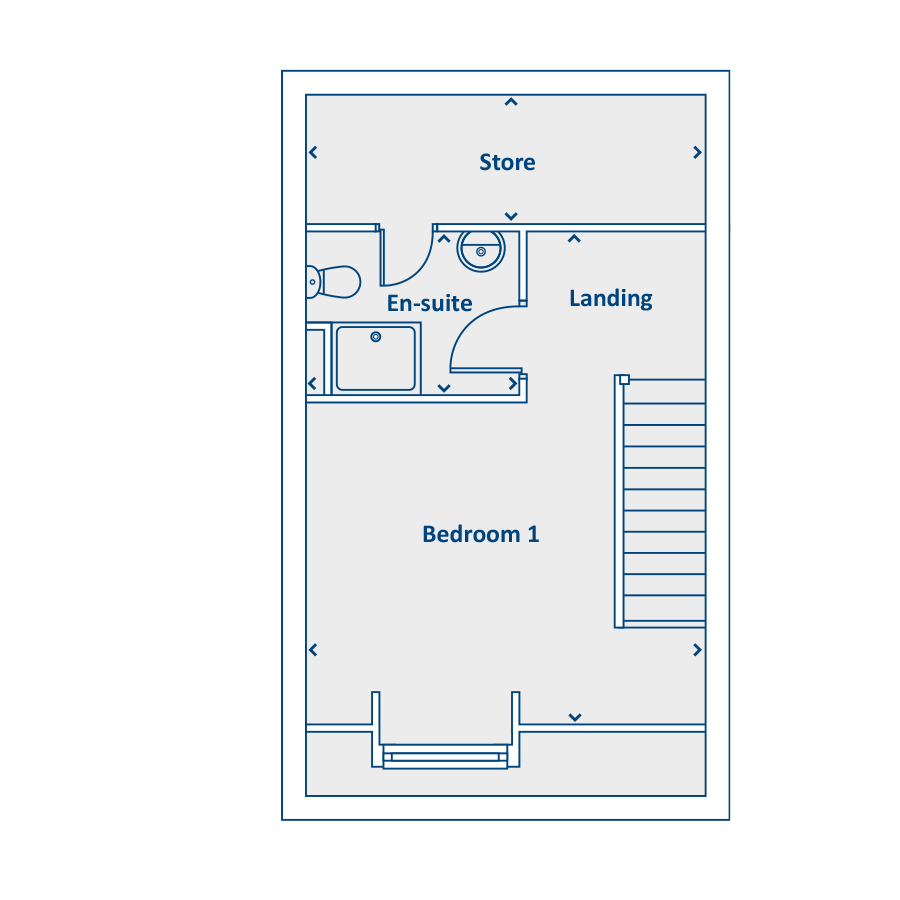 Second Floor Floorplan