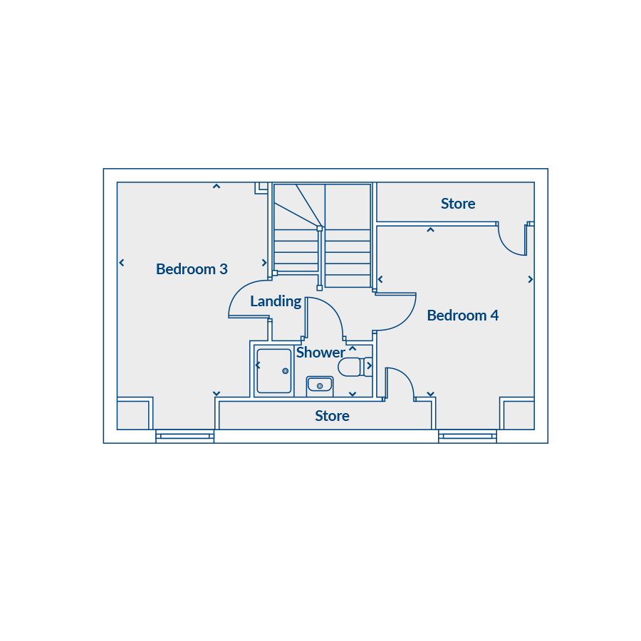 Second Floor Floorplan