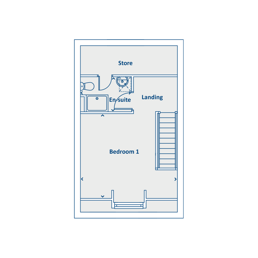 Second Floor Floorplan