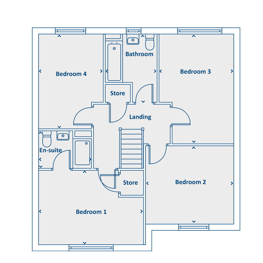 First Floor Floorplan