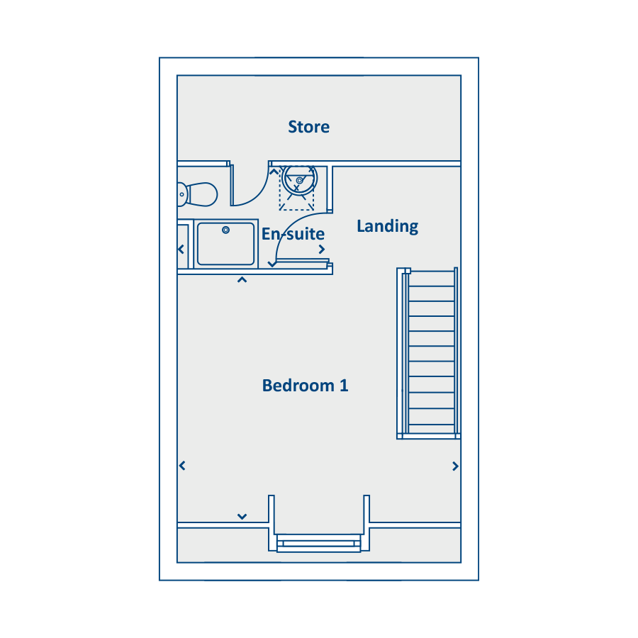 Second Floor Floorplan