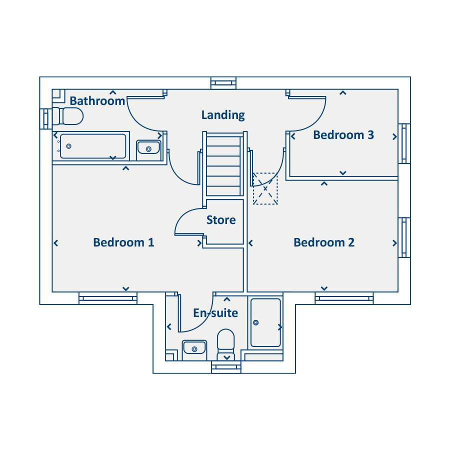 First Floor Floorplan