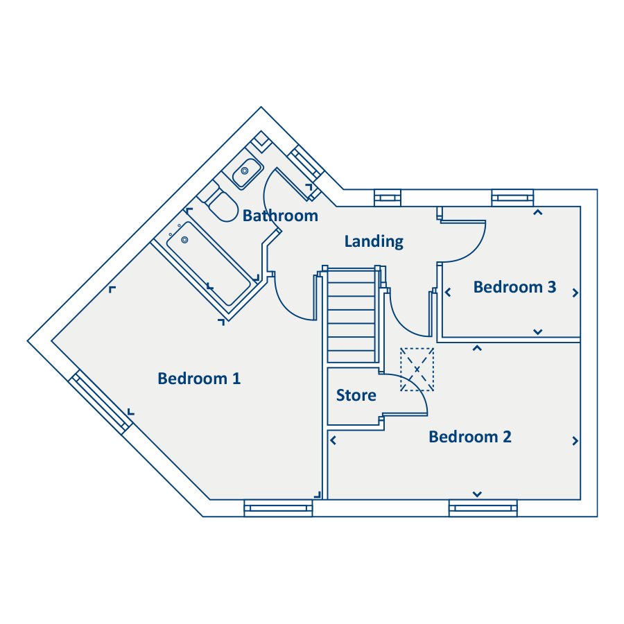First Floor Floorplan