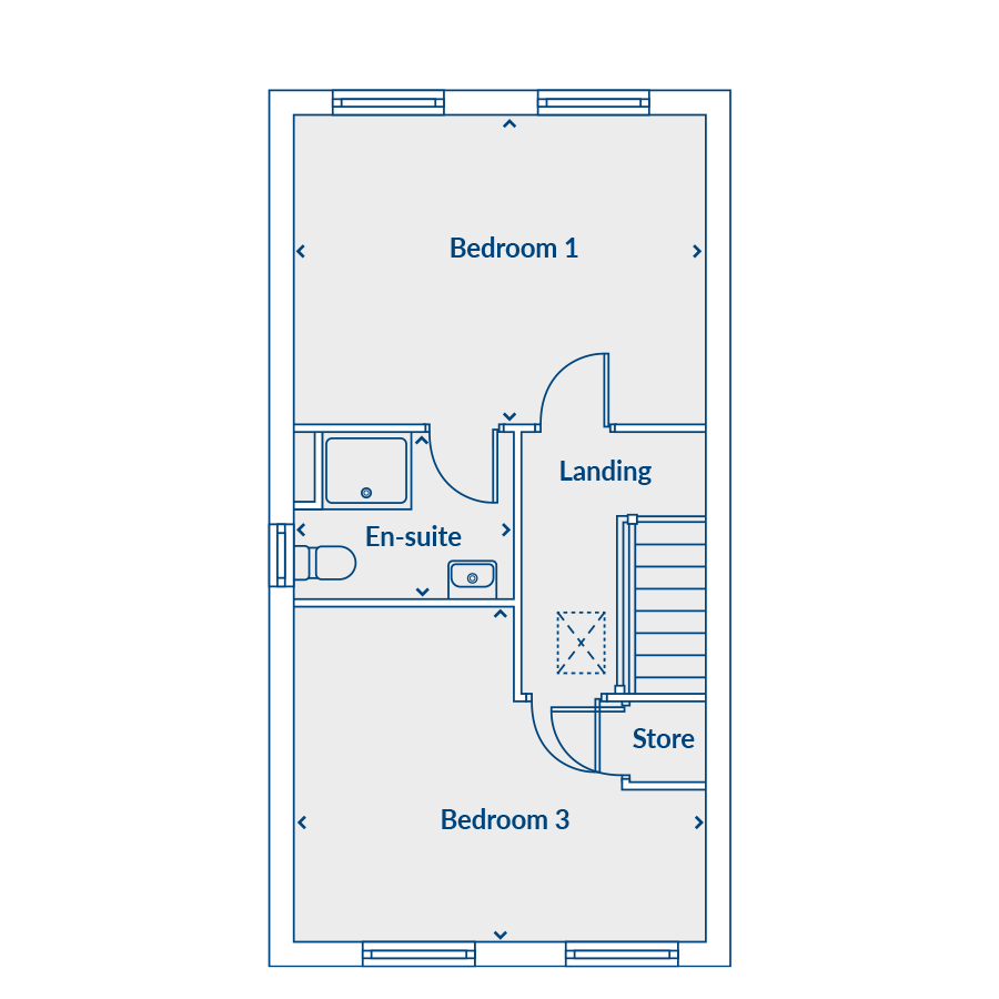 Second Floor Floorplan