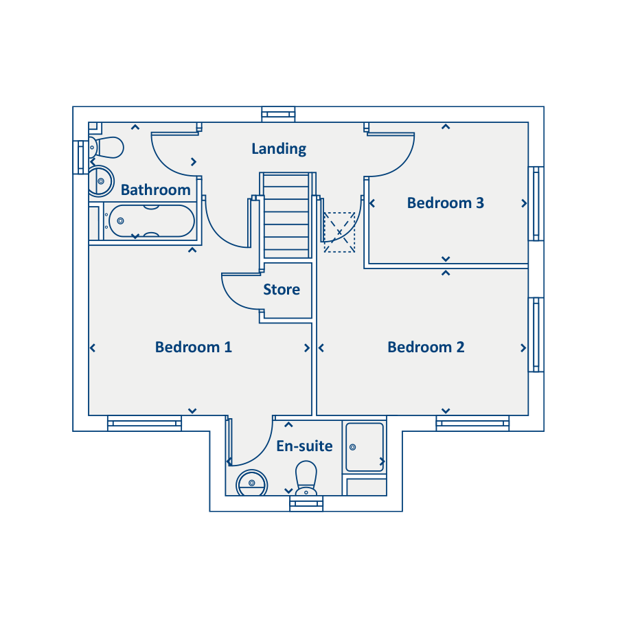 First Floor Floorplan