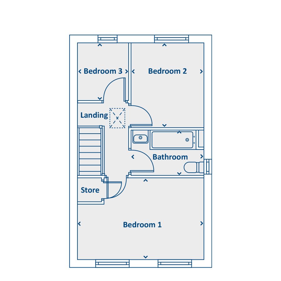 First Floor Floorplan