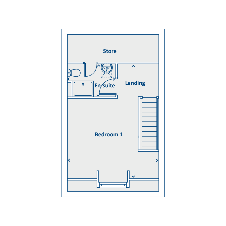 Second Floor Floorplan