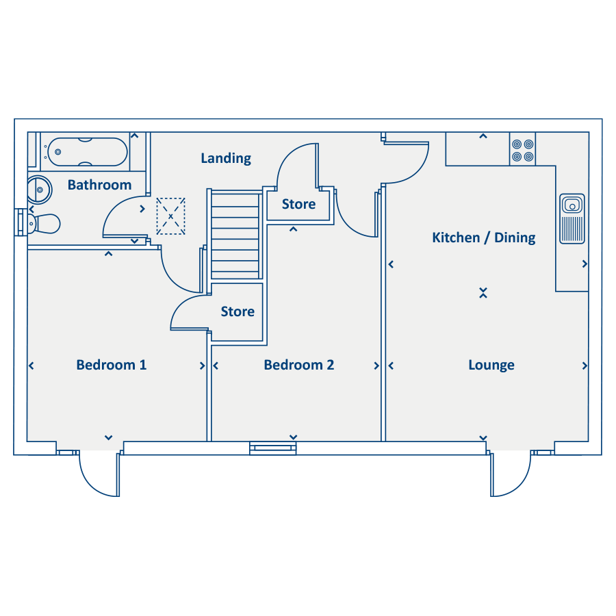 First Floor Floorplan