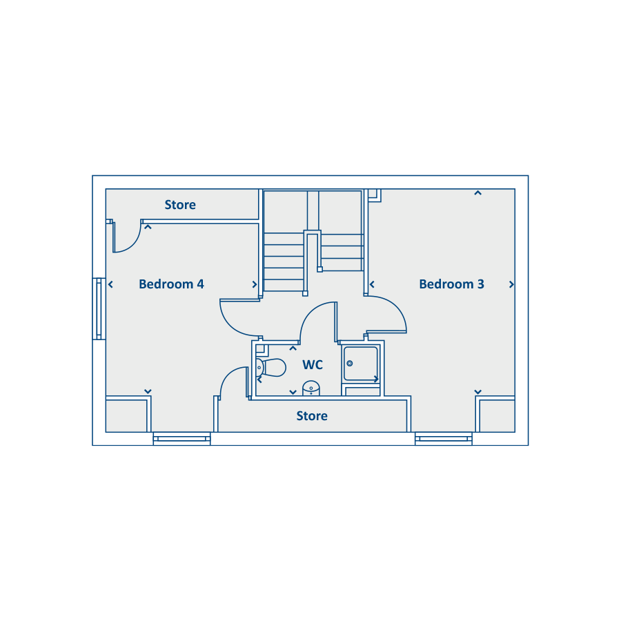 Second Floor Floorplan