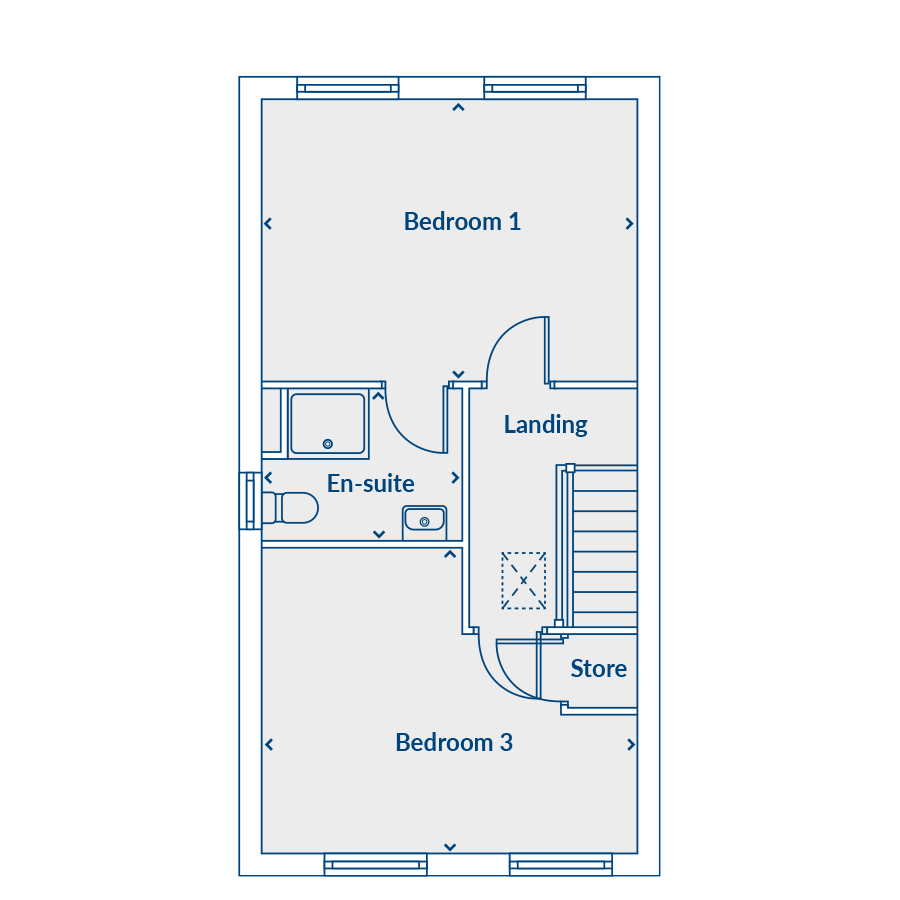 Second Floor Floorplan