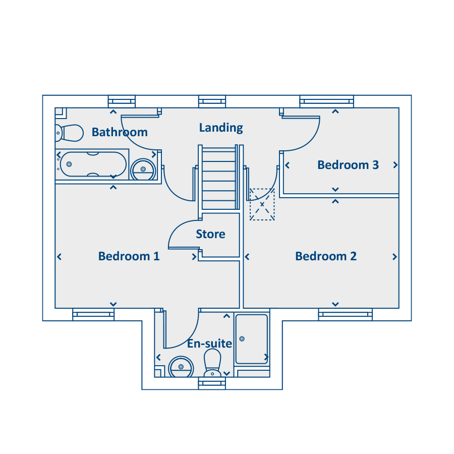 First Floor Floorplan