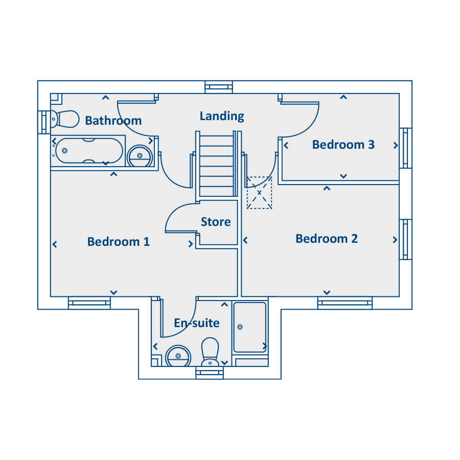 First Floor Floorplan