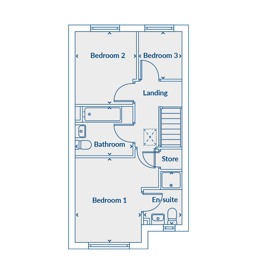 First Floor Floorplan