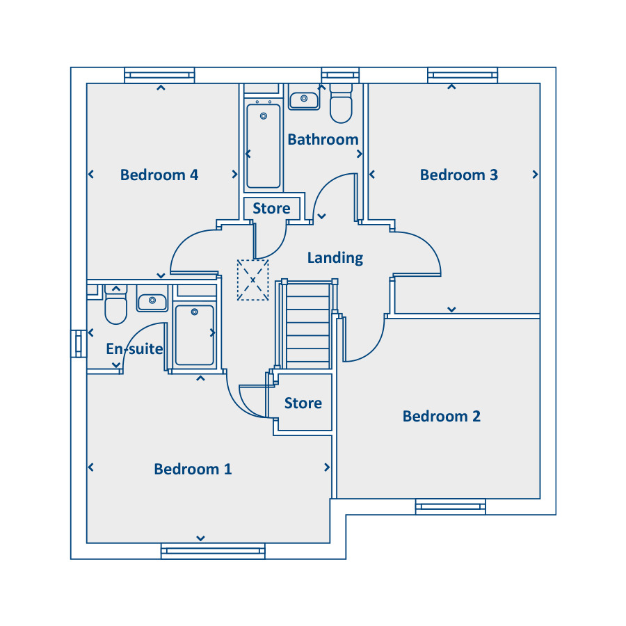 First Floor Floorplan