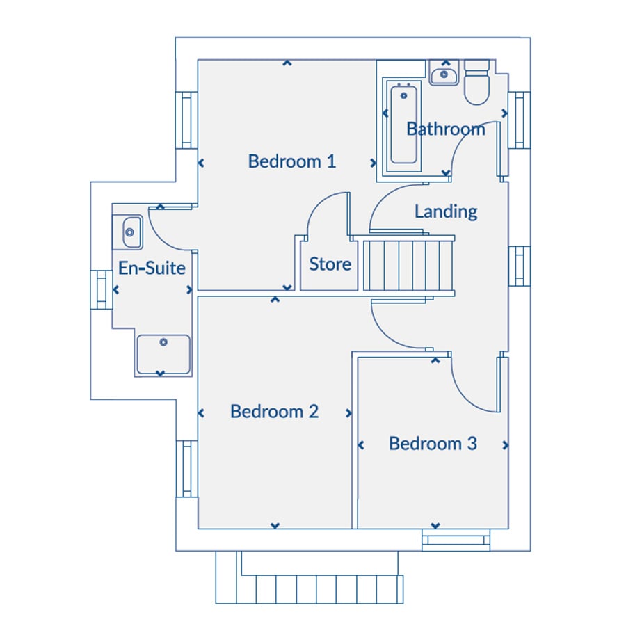 First Floor Floorplan