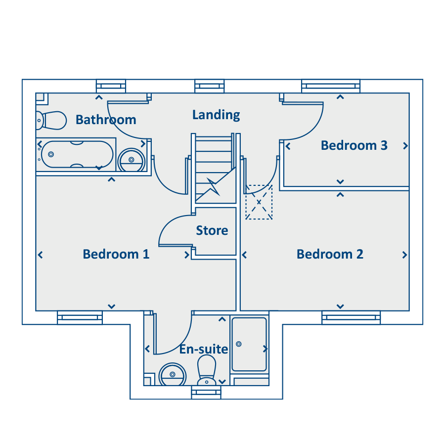 First Floor Floorplan