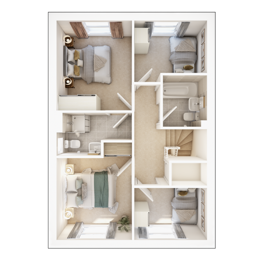 Second Floor Floorplan