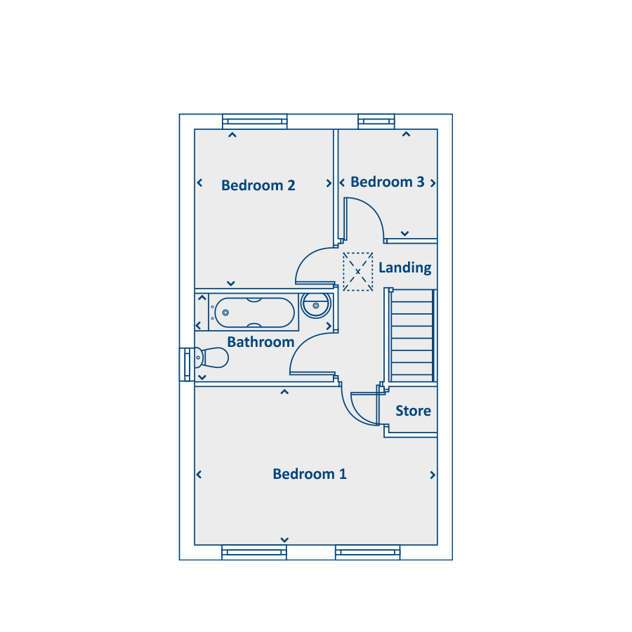 First Floor Floorplan