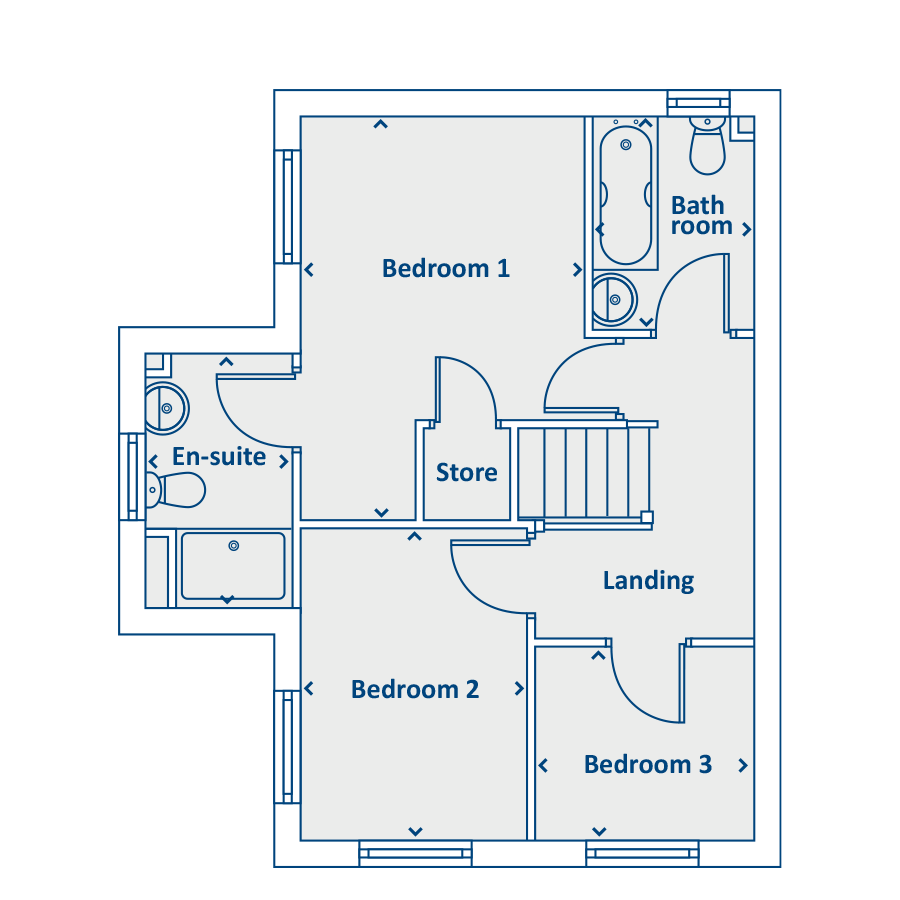 First Floor Floorplan