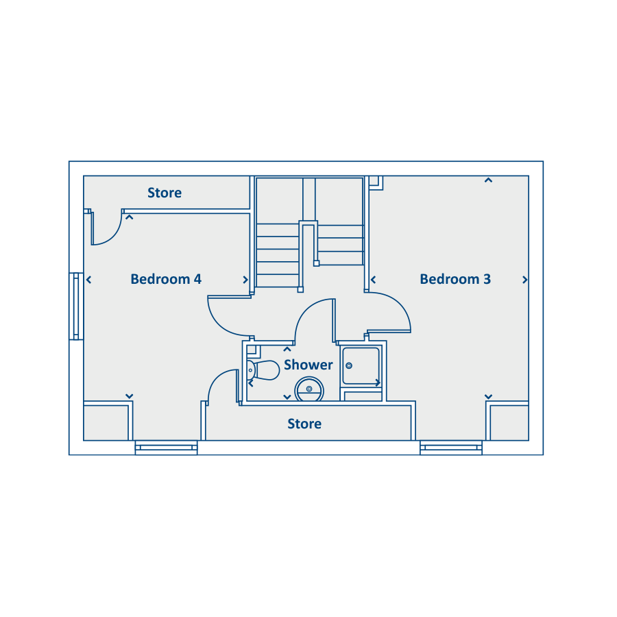 Second Floor Floorplan