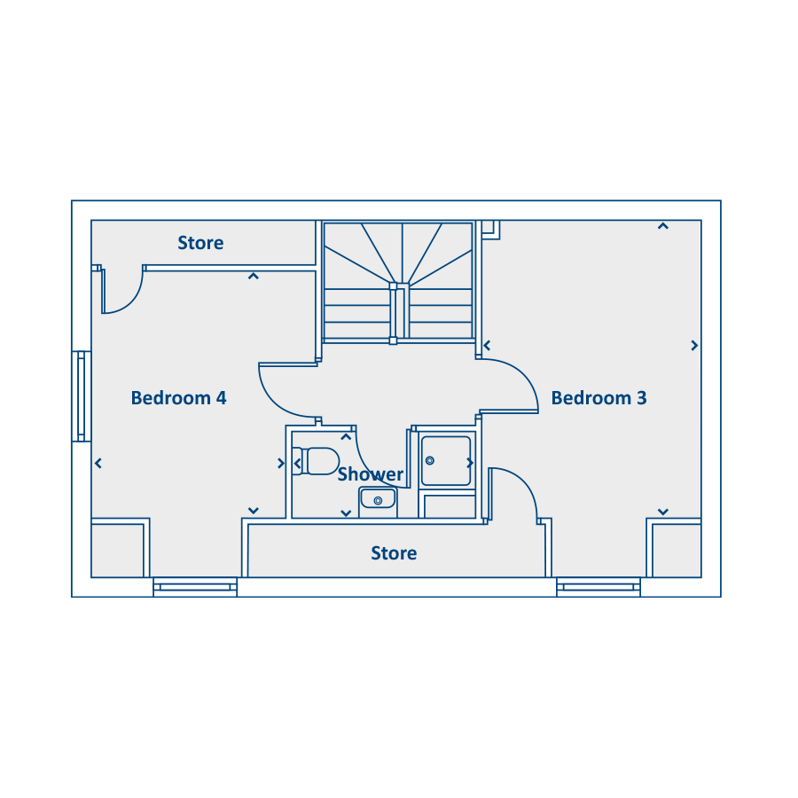 Second Floor Floorplan