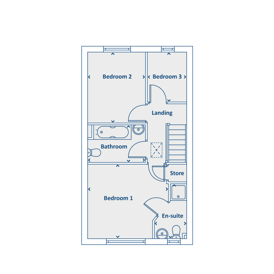 First Floor Floorplan