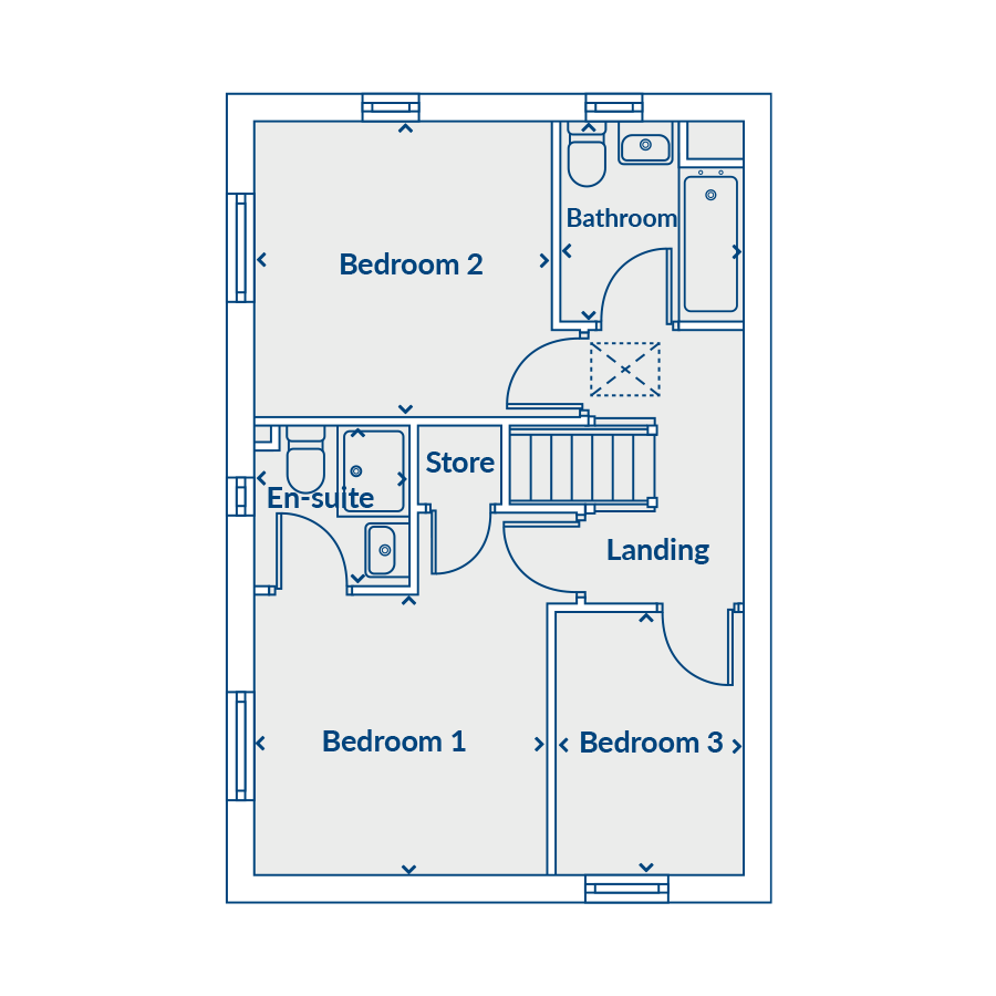 First Floor Floorplan