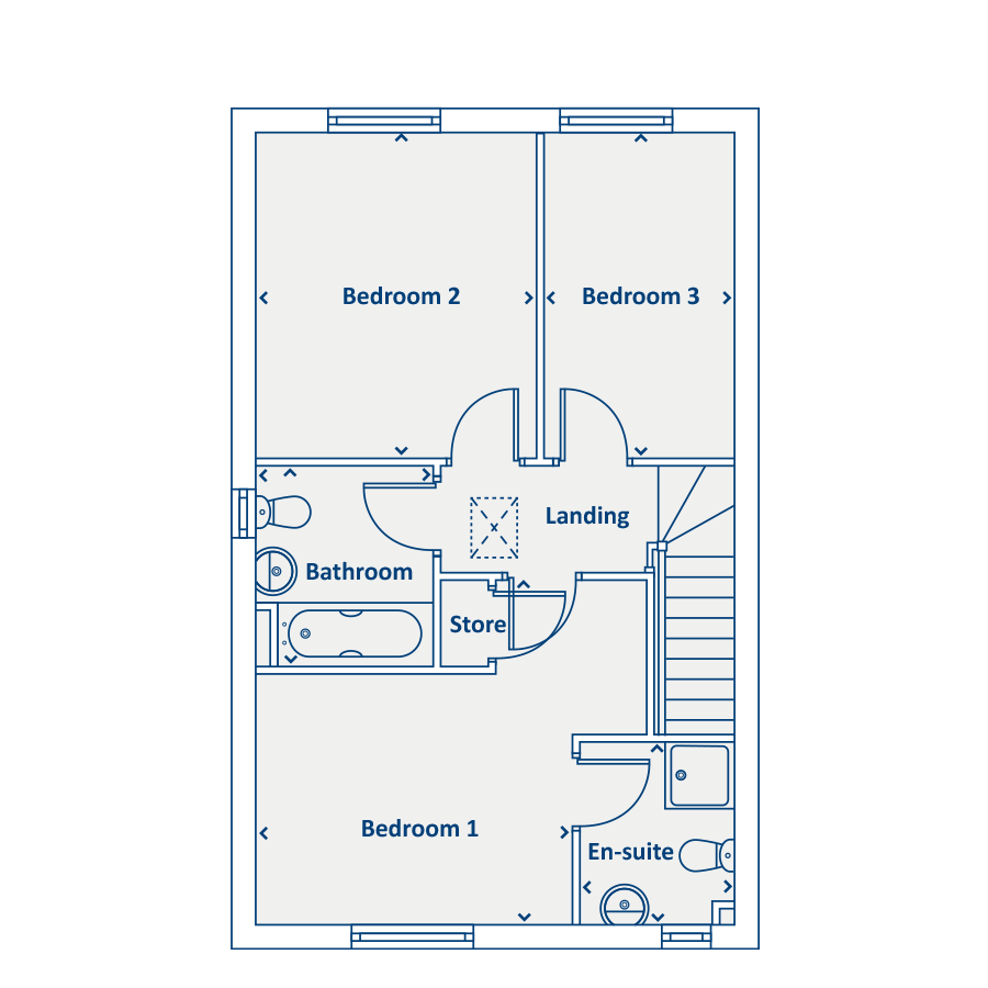 First Floor Floorplan