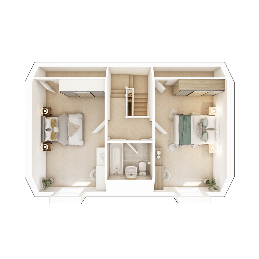 Second Floor Floorplan