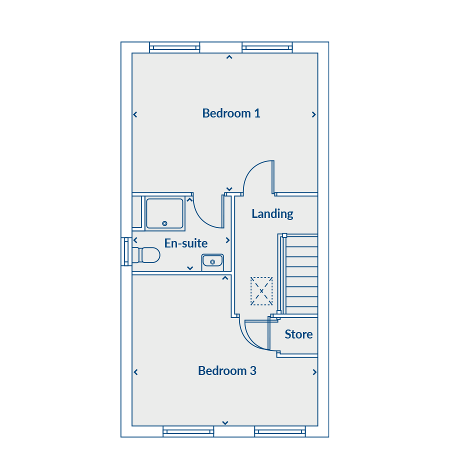 Second Floor Floorplan