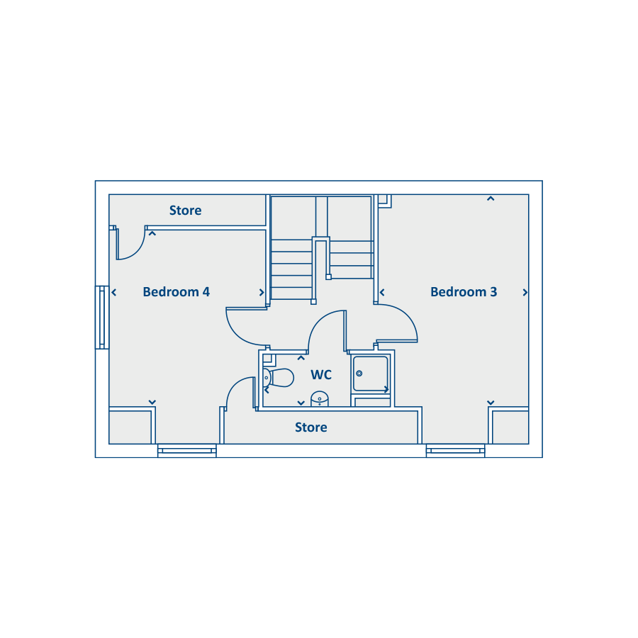 Second Floor Floorplan