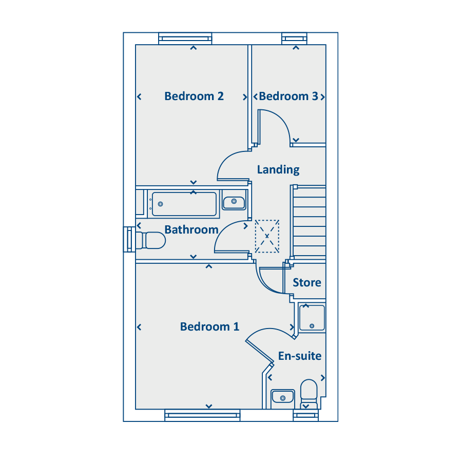 First Floor Floorplan