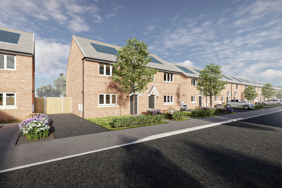 Partnership will create 69 affordable new homes in Lenton