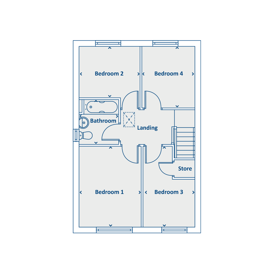 First Floor Floorplan