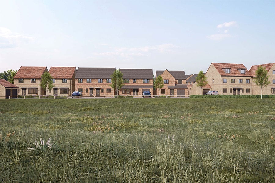 Disused farm in Ingleby Barwick acquired for new community.