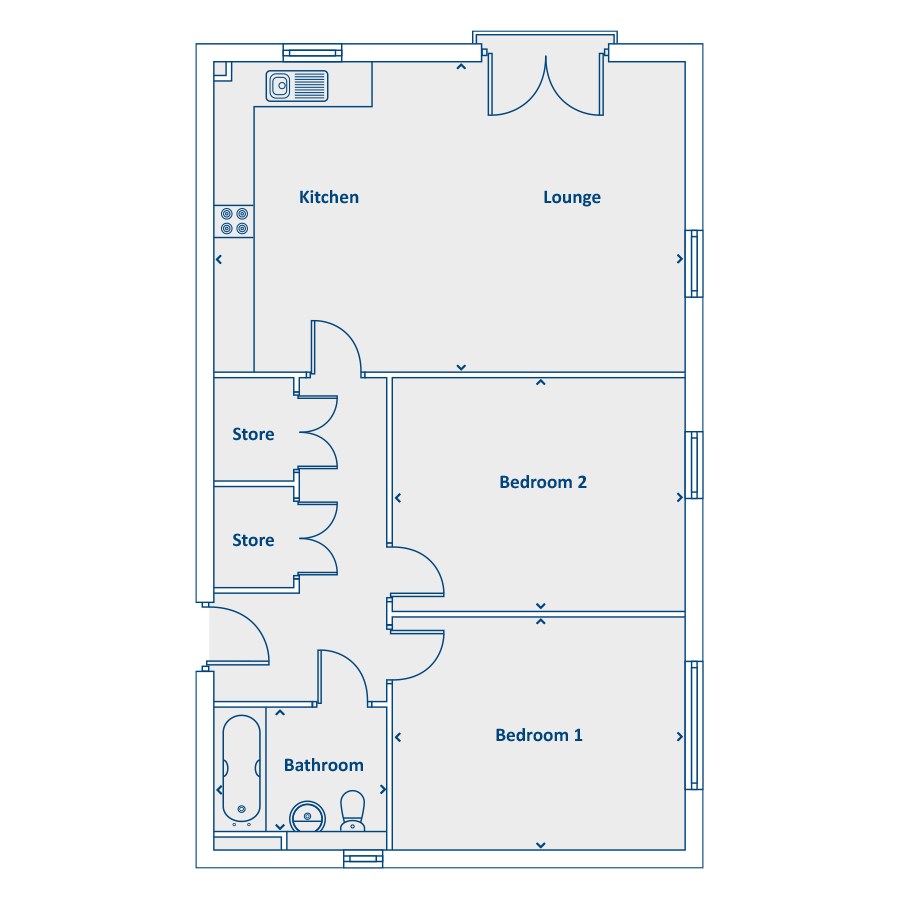 Apartment Layout Floorplan