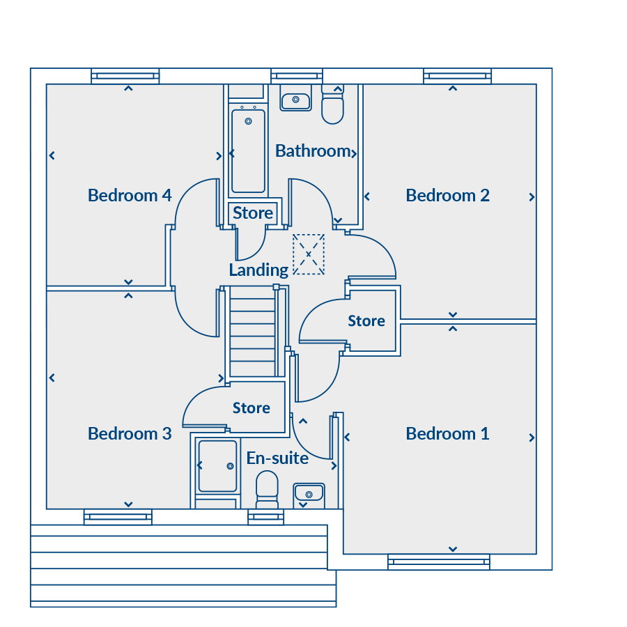 First Floor Floorplan