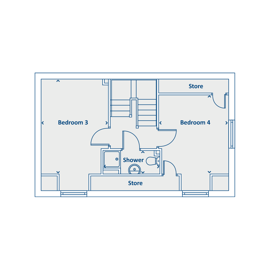 Second Floor Floorplan