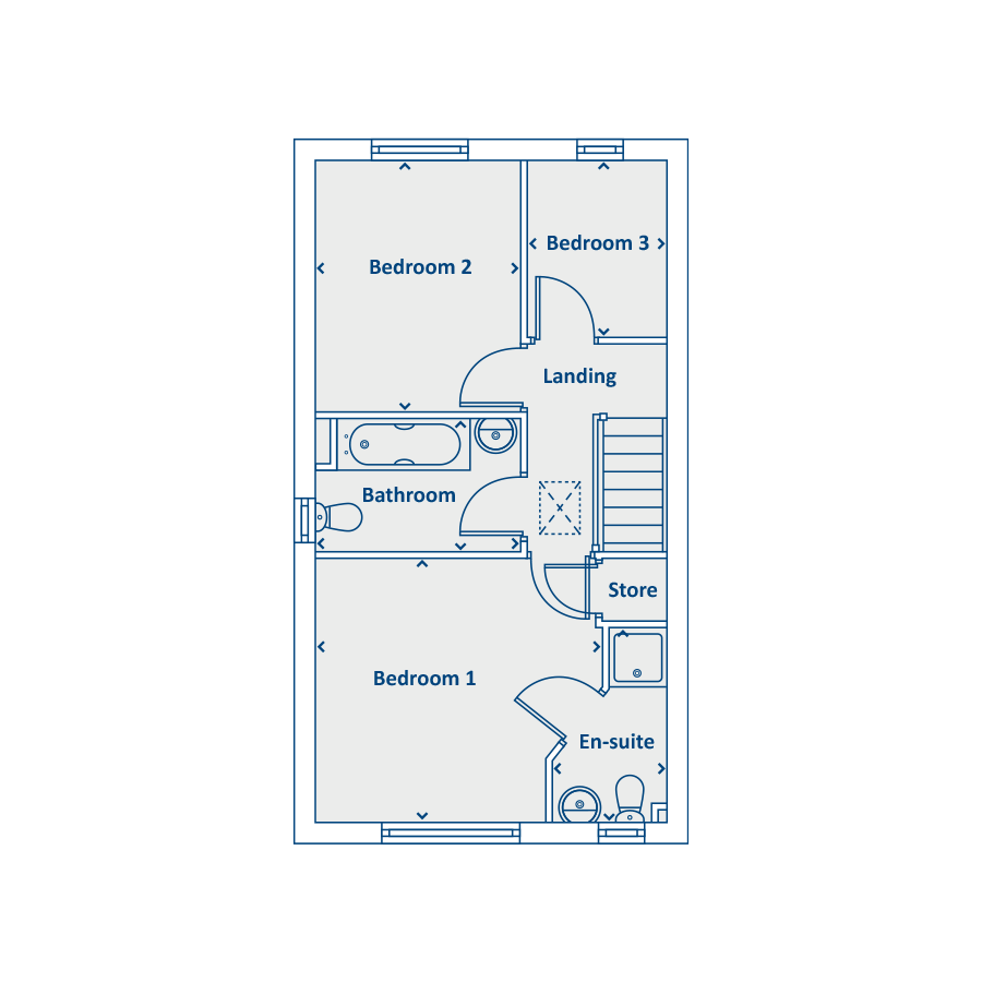 First Floor Floorplan