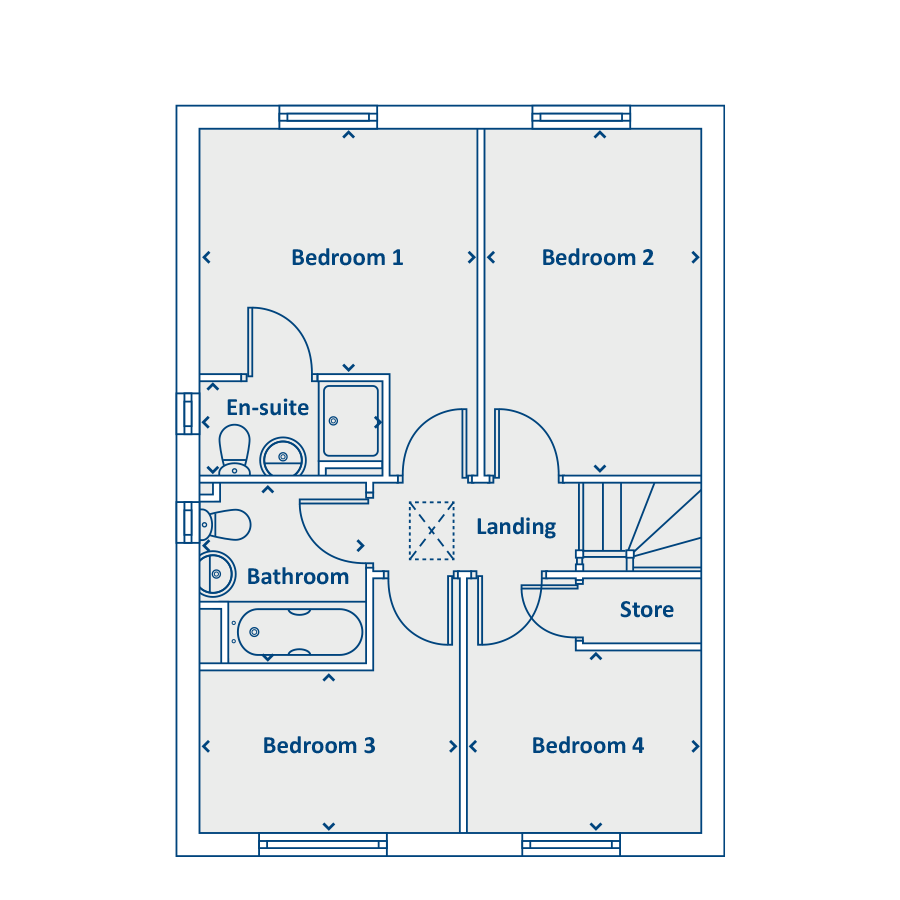 First Floor Floorplan